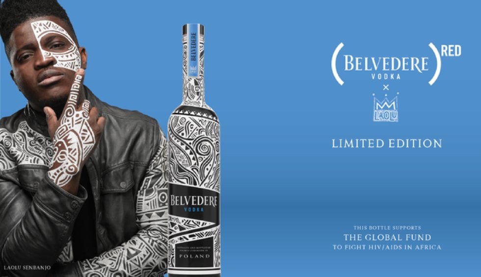 HOMBRE1  Belvedere Vodka Joins Forces With Artist Laolu Sebanjo